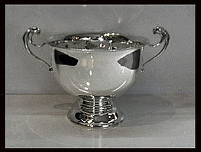English Silver Trophy Bowl, London 1912, Charles Boyton