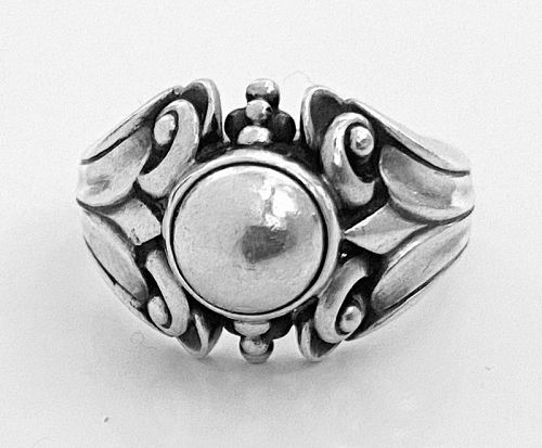 Georg Jensen Sterling Silver Ring  No 38