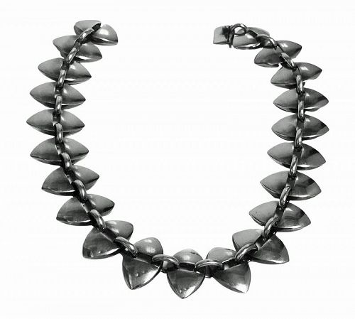 Georg Jensen Nanna Ditzel Sterling Silver Necklace No. 106