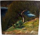 EMIL SCHOVANEK (1885-1947) Oil Painting Capri 1912 Listed Artist 15" x