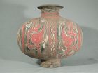 Superb Western Han Cocoon-Shaped Jar in Excellent Condition