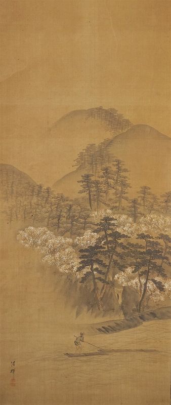 Spring on the River by Yokoyama Seiki (1793-1865)