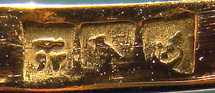 12K Egyptian Rose Gold Yellow Topaz Ring Size 6-1/2