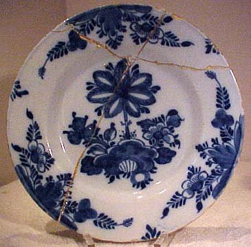 Authentic DUTCH DELFT DEEP PLATE C1700-20