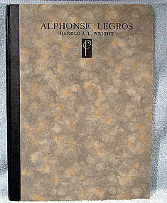 ALPHONSE LEGROS PRINT COLLECTORS CLUB BOOK #109/500