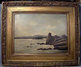L.M. STEPHENSON (Canada) OIL ON BOARD PAINTING