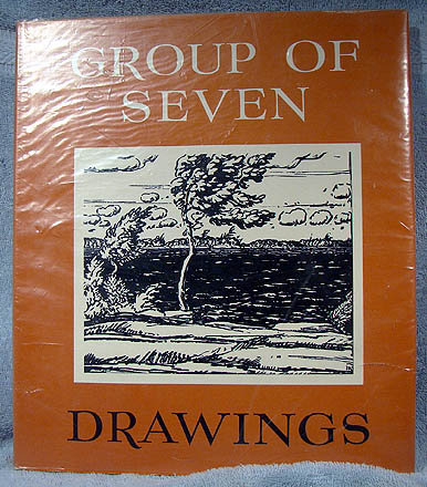 Paul Duval GROUP OF SEVEN DRAWINGS ART BOOK