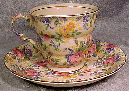 James Kent ROSALYNDE CHINTZ CUP and SAUCER