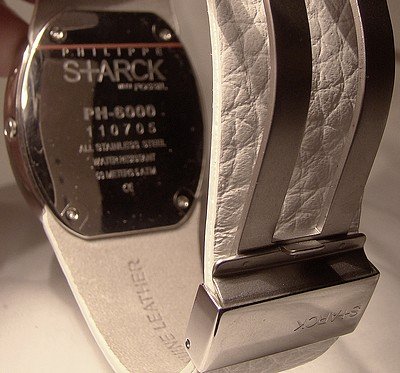 Philippe Starck PH6000 WHITE PALINDROME WRISTWATCH