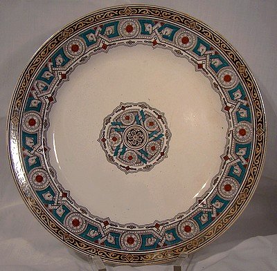 Bates Walker &amp; Co. CLOVIS 9030 IRONSTONE CHINA c1870s