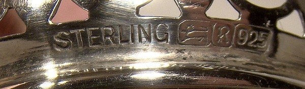 Vintage RODEN BIRKS STERLING NAPKIN RING - JANIE