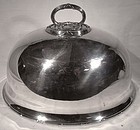 Martin Hall Victorian English Silver Plated MEAT DOME