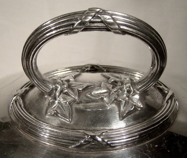 Martin Hall Victorian English Silver Plated MEAT DOME