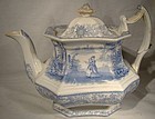 Scarce ADAMS ISOLA BELLA IRONSTONE TEAPOT c1860