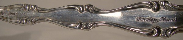 Towle COUNTRY MANOR STERLING LADLE SERVING SPOON KNIVES