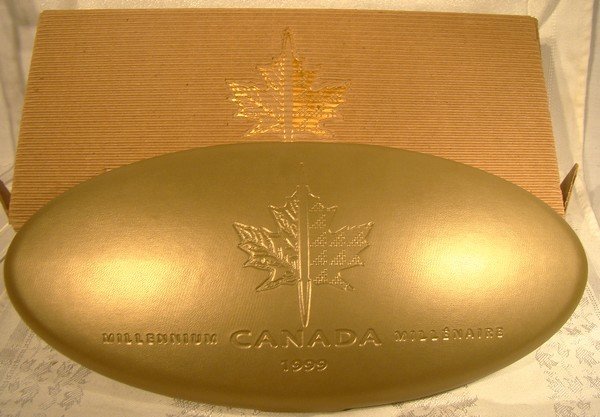 CANADA 1999 MILLENNIUM 25 Cent COIN SET CASE BOX