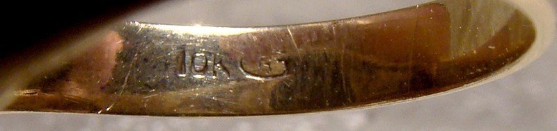 10K Gold Signet Ring Bloodstone 1960s Size 9-1/4 Men's March