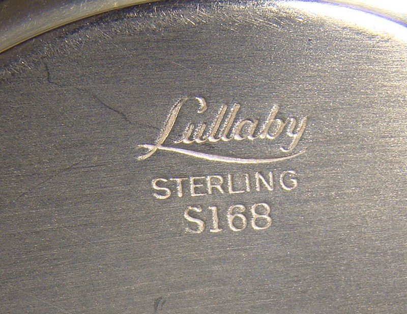 Lullaby (Alvin) Sterling Silver Baby Mug 1950s - Todd Monogram
