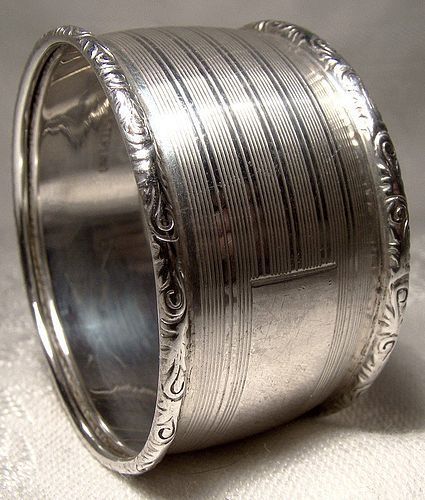 Birks Sterling Silver NAPKIN RING  - No Monogram 1930s-50s