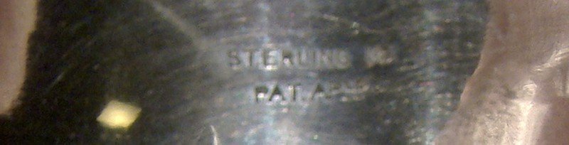 Sterling Silver Belt and Buckle Hinged Bangle BRACELET 1930s