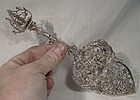 Fa Dahlia Dutch 835 Solid Silver Pie Lifter or Cake Server 1920 Ornate