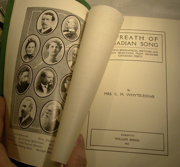 A Wreath of Canadian Song Whyte-Edgar 1910 Original Boxed Presentation