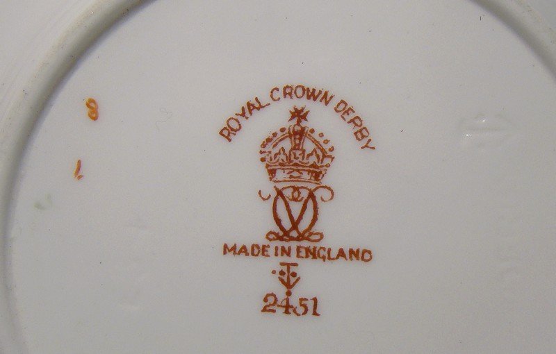 Royal Crown Derby TRADITIONAL OLD IMARI 2451 Demitasse Cup &amp; Saucer