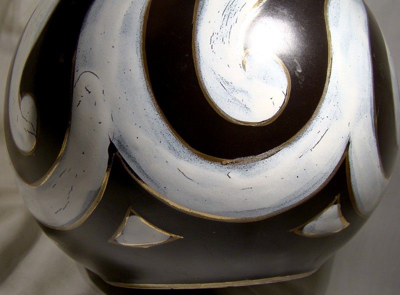 Huge Gouda Roma Art Pottery Vase Royal Zuid 1950s 3125