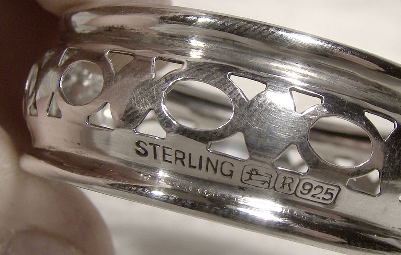 Pair of Roden (Birks) Sterling 1930s Napkin Rings