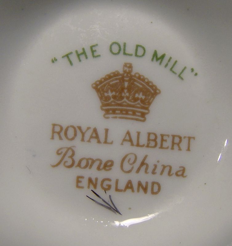 Royal Albert The Old Mill Hostess or Tennis Cup and Saucer