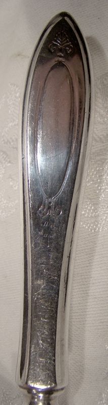 Scarce Adam Oneida Silver Plated Bread Knife