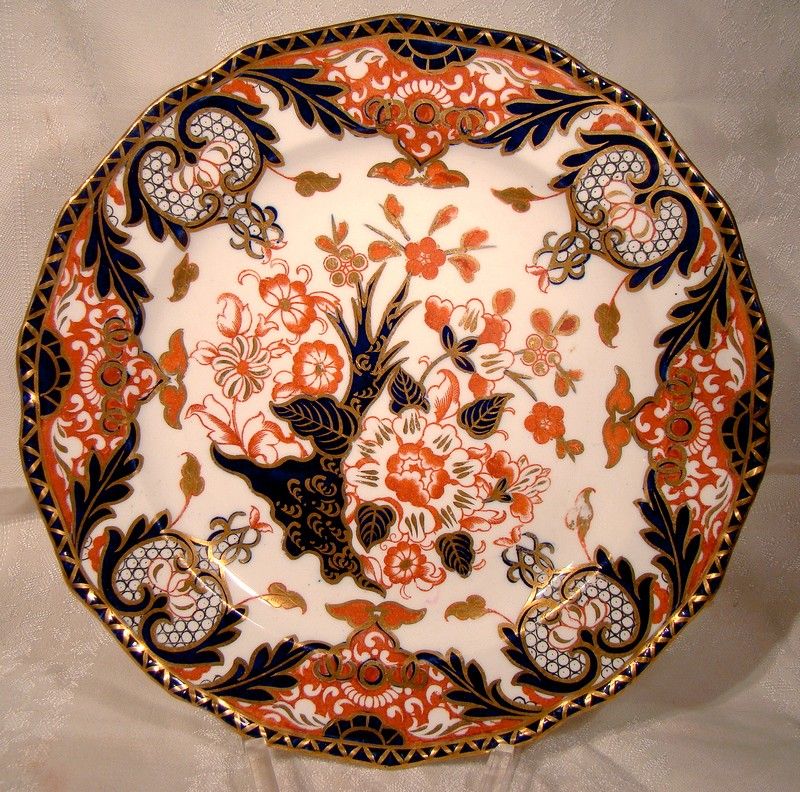 Royal Crown Derby Kings 383 9&quot; Hand Painted Imari Plate