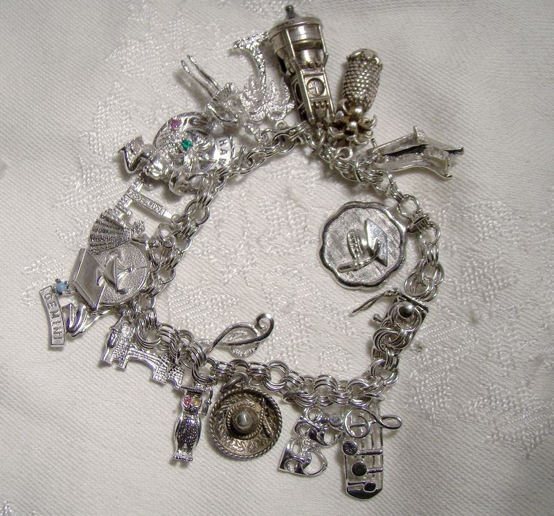 Antique Charm Bracelet value