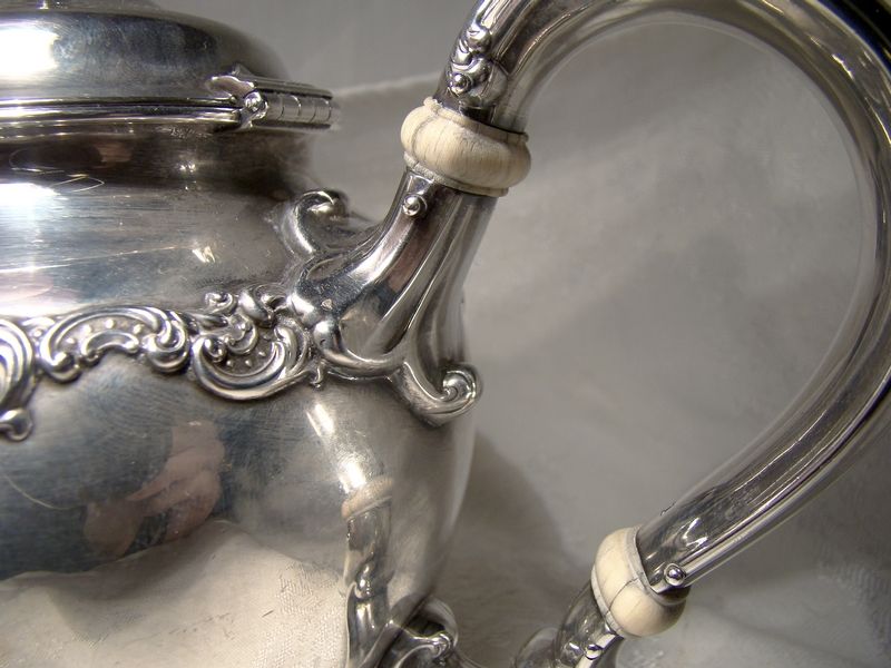 Gorham Sterling Silver Tea Pot 1899