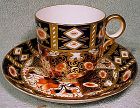 Davenport 2614 Old Imari 2451 Style Pattern Cup and Saucer 1870-1887