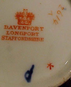 Davenport 2614 Old Imari 2451 Style Pattern Cup and Saucer 1870-1887