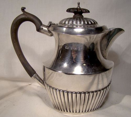 Charles Horner Sterling Silver Hot Water Pot - Birmingham England 1906