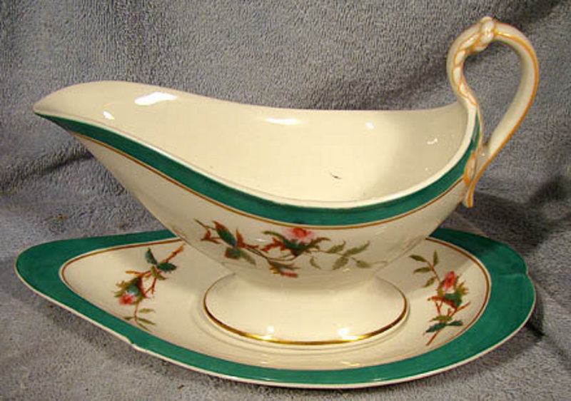Limoges MOSS ROSE CHINA c1871 - Assorted Items