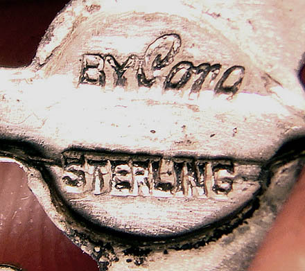 USAF WWII BOMBARDIER CORO STERLING 1-3/8&quot; PIN
