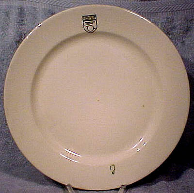 CANADIAN PACIFIC RAILROAD DINING CAR SERVICE PLATE