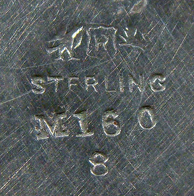 Reed &amp; Barton STERLING SILVER PILLBOX or DRESSER JAR 1900