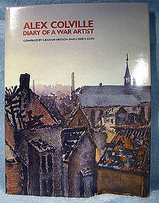 ALEX COLVILLE DIARY OF A WAR ARTIST BOOK Metson Lean Nimbus 1981