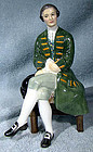Royal Doulton A Gentleman From Williamsburg HN2227 Figurine 1960-83