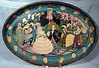 ART DECO LITHO SERVING TRAY c1920-30