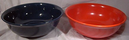 9&quot; MEDICINE HAT POTTERY MIXING BOWLS