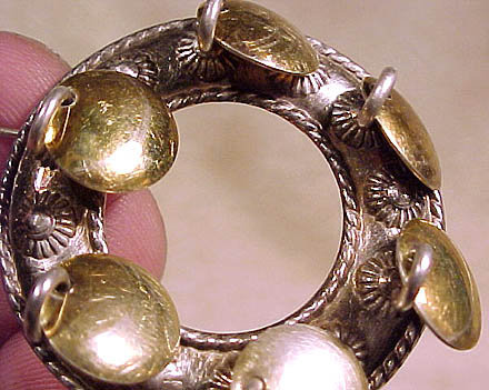 Fine SOLJE NORWAY GILT STERLING BROOCH