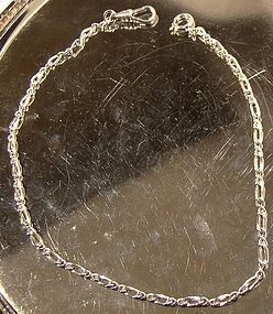 STERLING SILVER WATCH CHAIN 1960 Watchchain