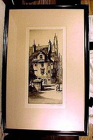 CHARLES H. CLARK John Knox House Ltd. Edit. ETCHING