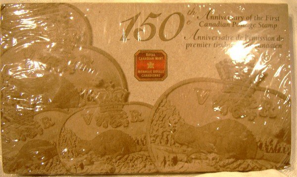 CANADA 150th ANNIVERSARY POSTAGE STAMP COIN SET Sealed!