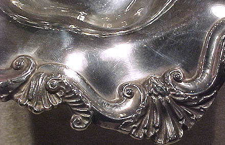 Superb E.G. WEBSTER SILVER PLATED FRUIT BOWL c1890